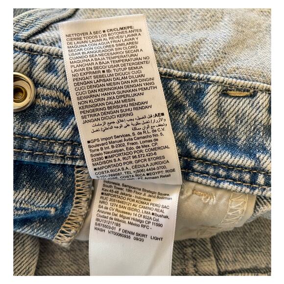 Old Navy Girls Medium Overall Denim Dress Adjustable Straps Light Wash Pockets - Picture 13 of 13